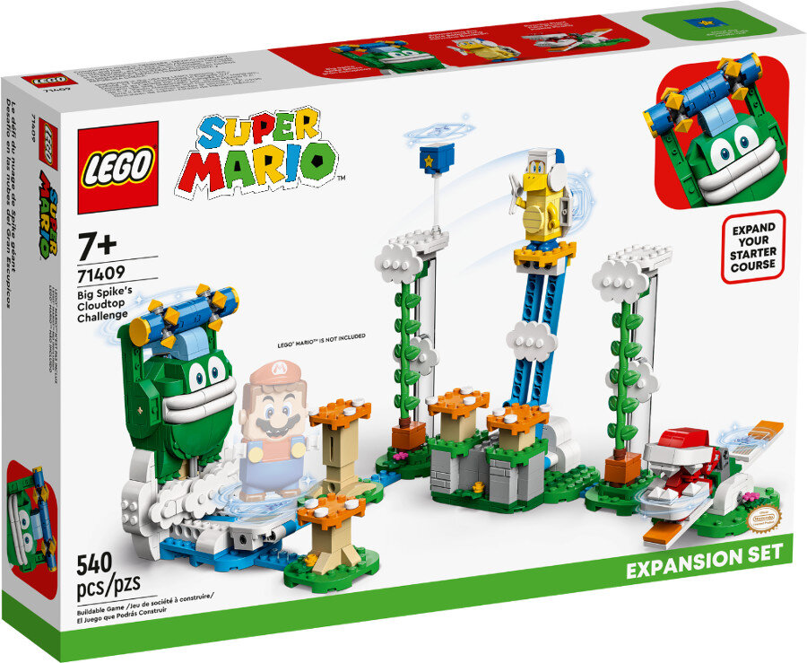 Klocki LEGO Big Spike i chmury 71409 — zestaw rozszerzający