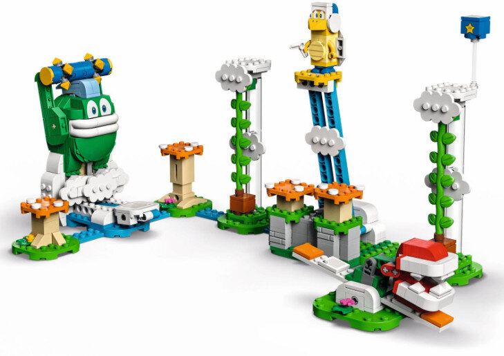 Klocki LEGO Big Spike i chmury 71409 — zestaw rozszerzający