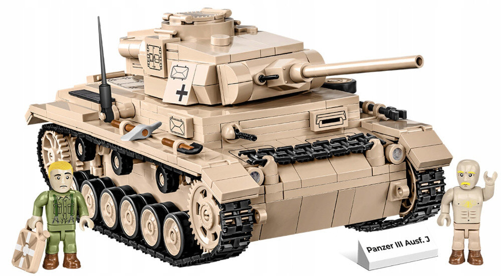 Klocki COBI Historical Collection: World War II - Panzer III Ausf. J 2562