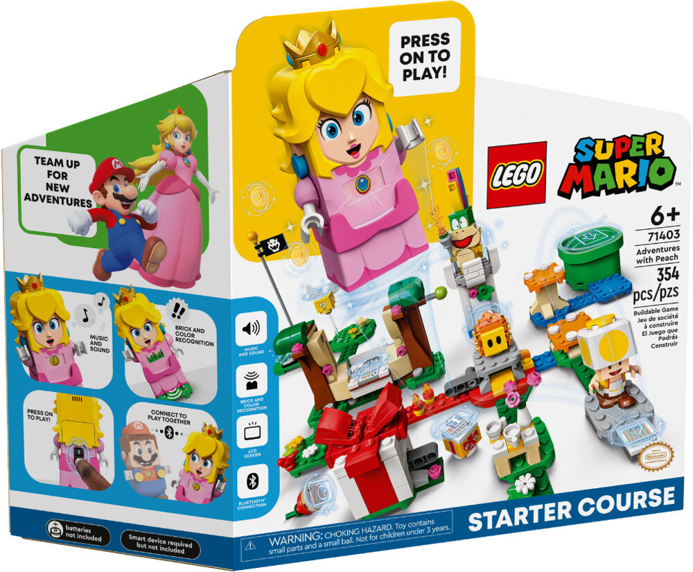Klocki LEGO Super Mario - Przygody z Peach — zestaw startowy 71403