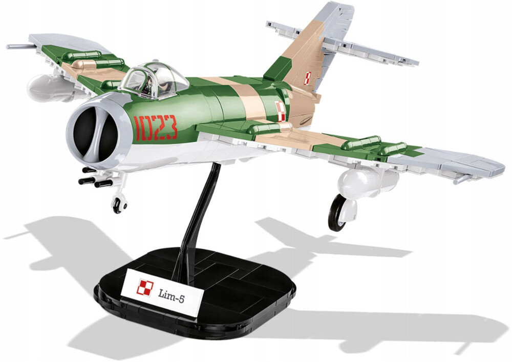 Klocki COBI Historical Collection: Cold War - Lim-5 Polish Air Force 1959 5824
