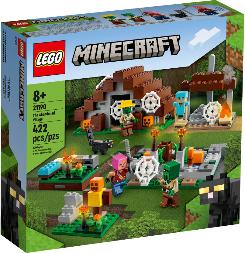 Klocki LEGO Minecraft - Opuszczona wioska 21190
