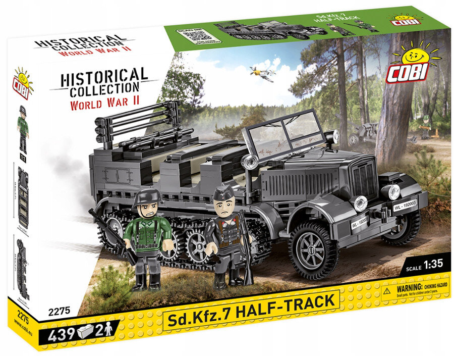 Klocki COBI Historical Collection: World War II - Sd.Kfz. 7 Half-Track 2275