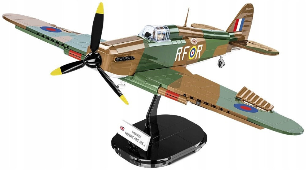 Klocki COBI Historical Collection: World War II - Hawker Hurricane Mk.I 5728