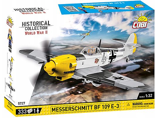 Klocki COBI Historical Collection: World War II - Messerschmitt Bf 109 E-3 5727