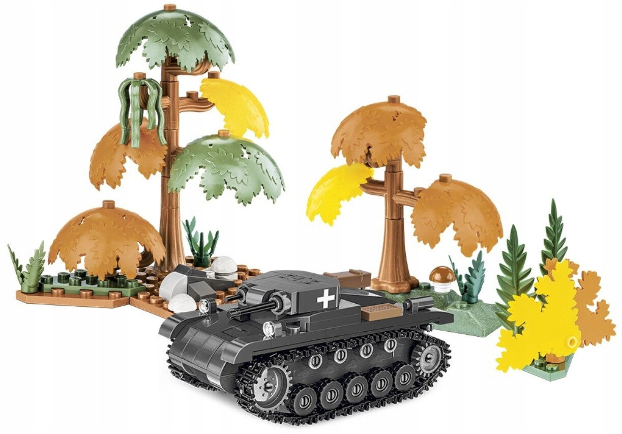 Klocki COBI Historical Collection: World War II - Panzer II Ausf. A 2718