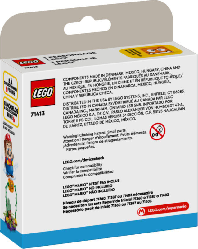 Klocki LEGO Super Mario - Zestawy postaci – seria 6 71413