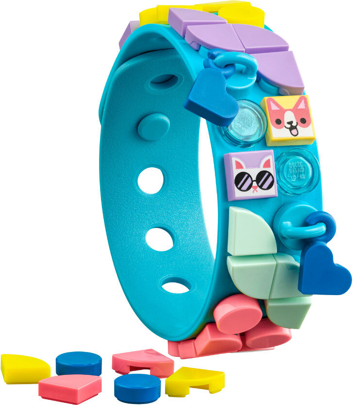 Klocki LEGO Dots - Moje zwierzaki — bransoletka 41801