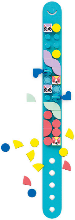 Klocki LEGO Dots - Moje zwierzaki — bransoletka 41801