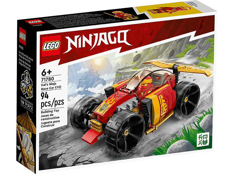 LEGO Ninjago 71780 Samochód wyścigowy ninja Kaia EVO