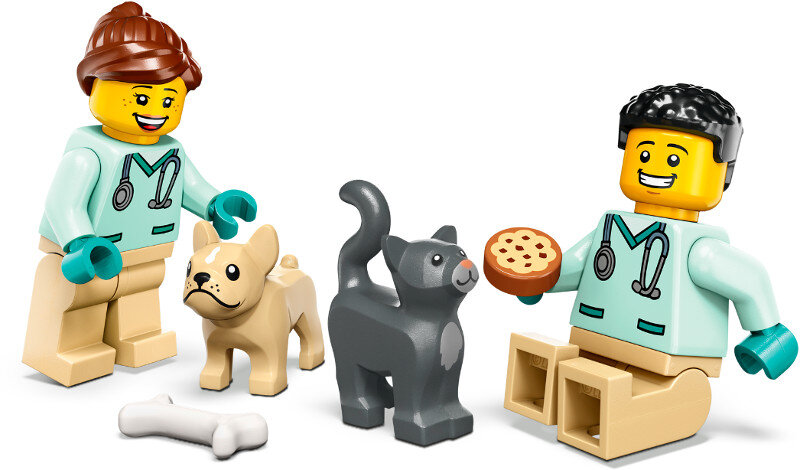 Klocki LEGO City - Karetka weterynaryjna 60382