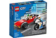 Klocki LEGO City - Motocykl policyjny – pościg za samochodem 60392