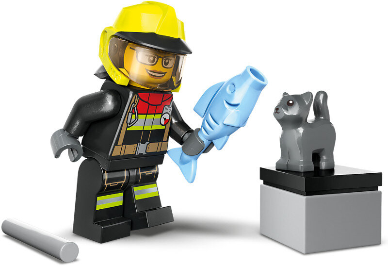 Klocki LEGO City - Wóz strażacki 4x4 – misja ratunkowa 60393