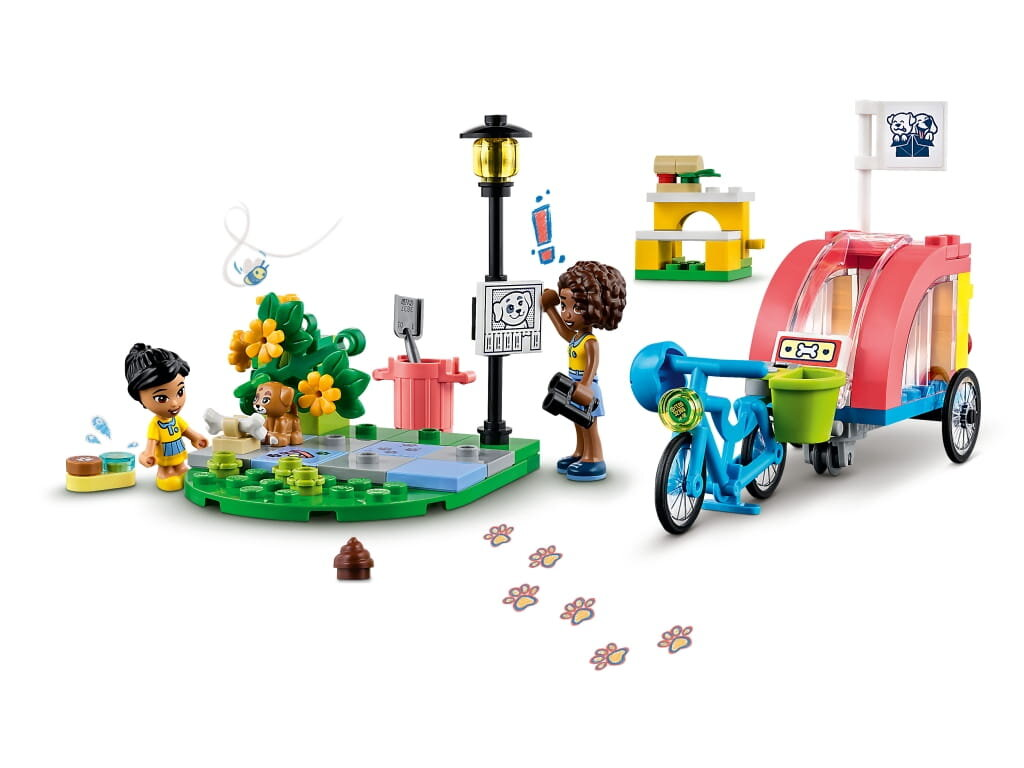 Klocki LEGO Friends - Rower do ratowania psów (41738)