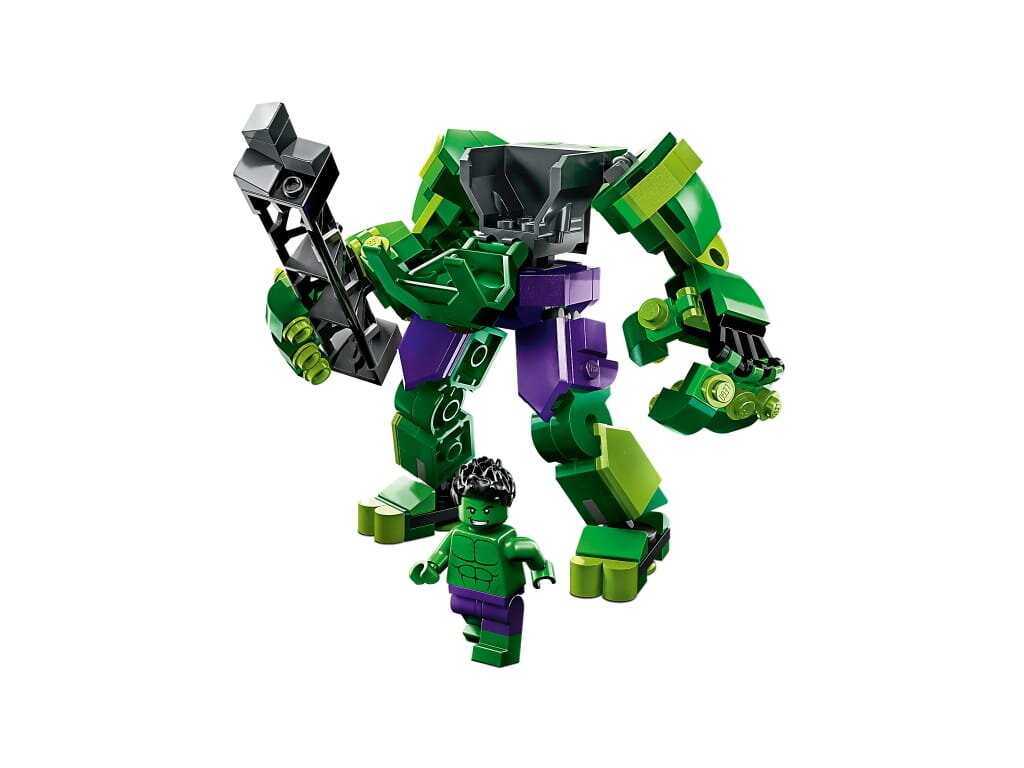 Klocki LEGO Marvel - Mechaniczna zbroja Hulka (76241)