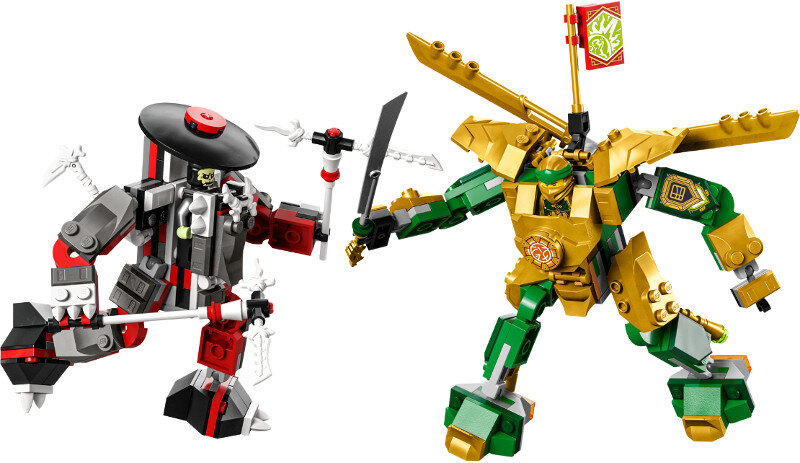 Klocki LEGO Ninjago - Starcie Lloyda z Mechem EVO 71781