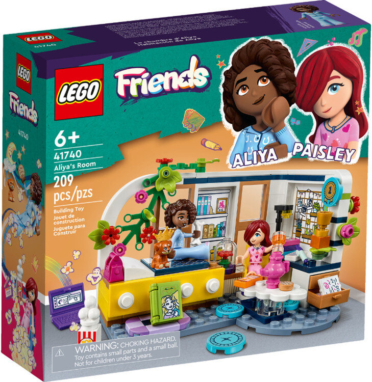 Klocki LEGO Friends - Pokój Aliyi 41740