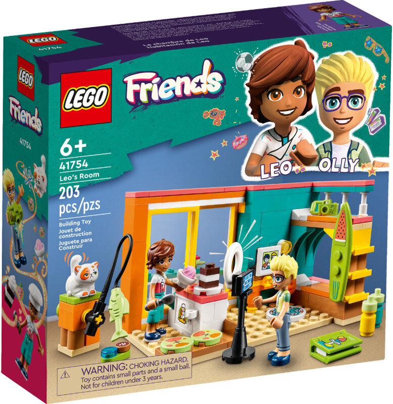 Klocki LEGO Friends - Pokój Leo 41754