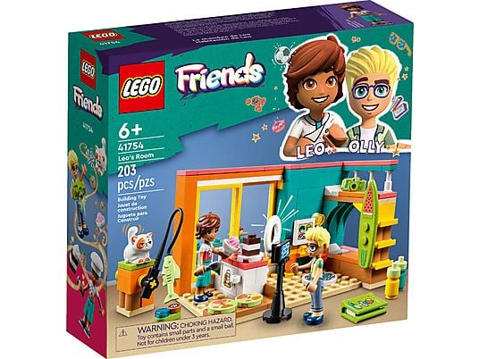 Klocki LEGO Friends - Pokój Leo 41754
