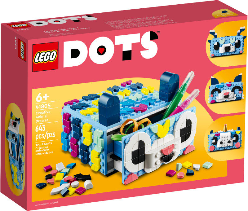Klocki LEGO Dots - Kreatywny zwierzak-szuflada 41805