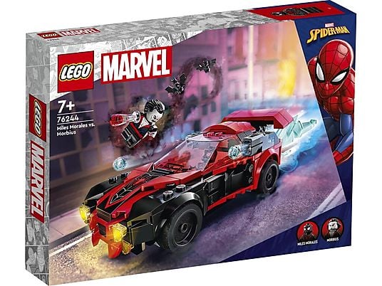 Klocki LEGO Marvel - Miles Morales kontra Morbius (76244)