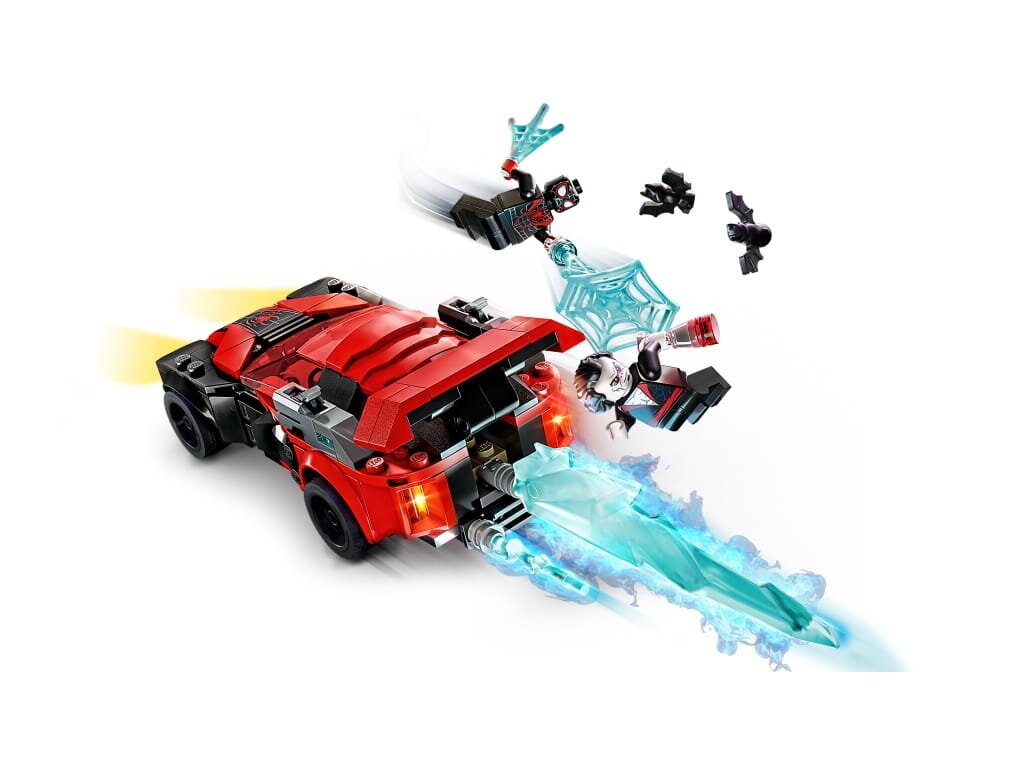 Klocki LEGO Marvel - Miles Morales kontra Morbius (76244)