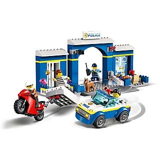 Klocki LEGO City - Posterunek policji – pościg (60370)