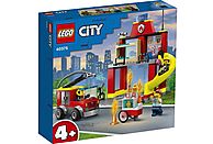 Klocki LEGO City - Remiza strażacka i wóz strażacki (60375)