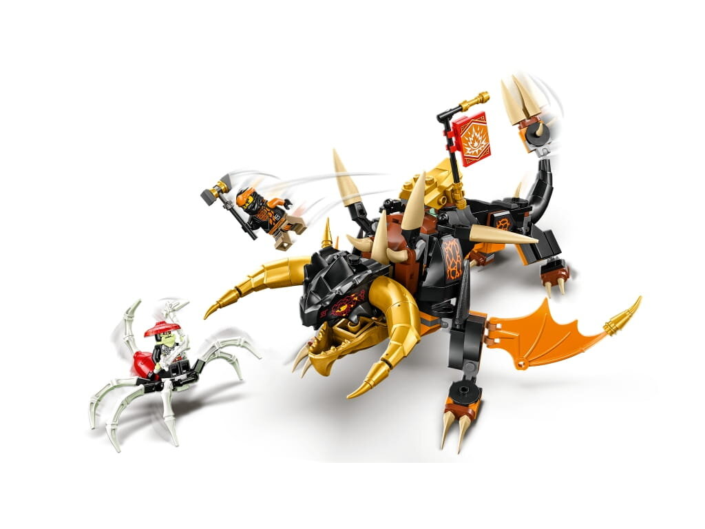 Klocki LEGO NINJAGO - Smok Ziemi Cole'a EVO (71782)