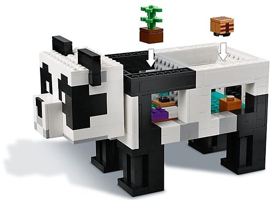 Klocki LEGO Minecraft - Rezerwat pandy (21245)