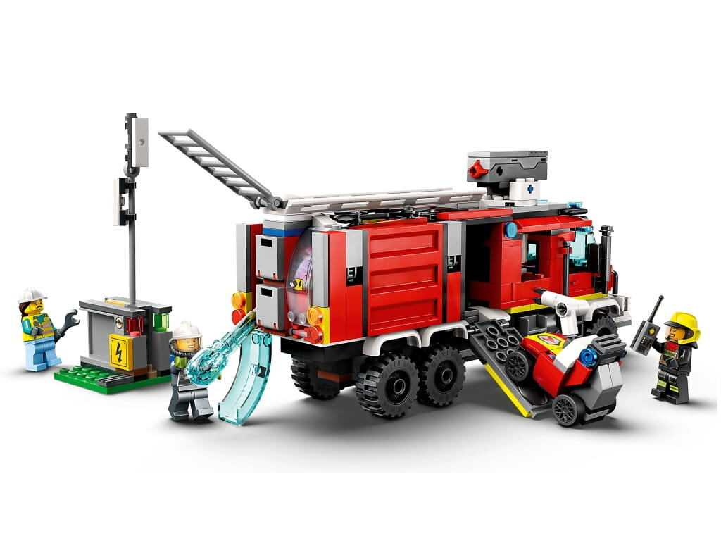 Klocki LEGO City - Terenowy pojazd straży pożarnej (60374)