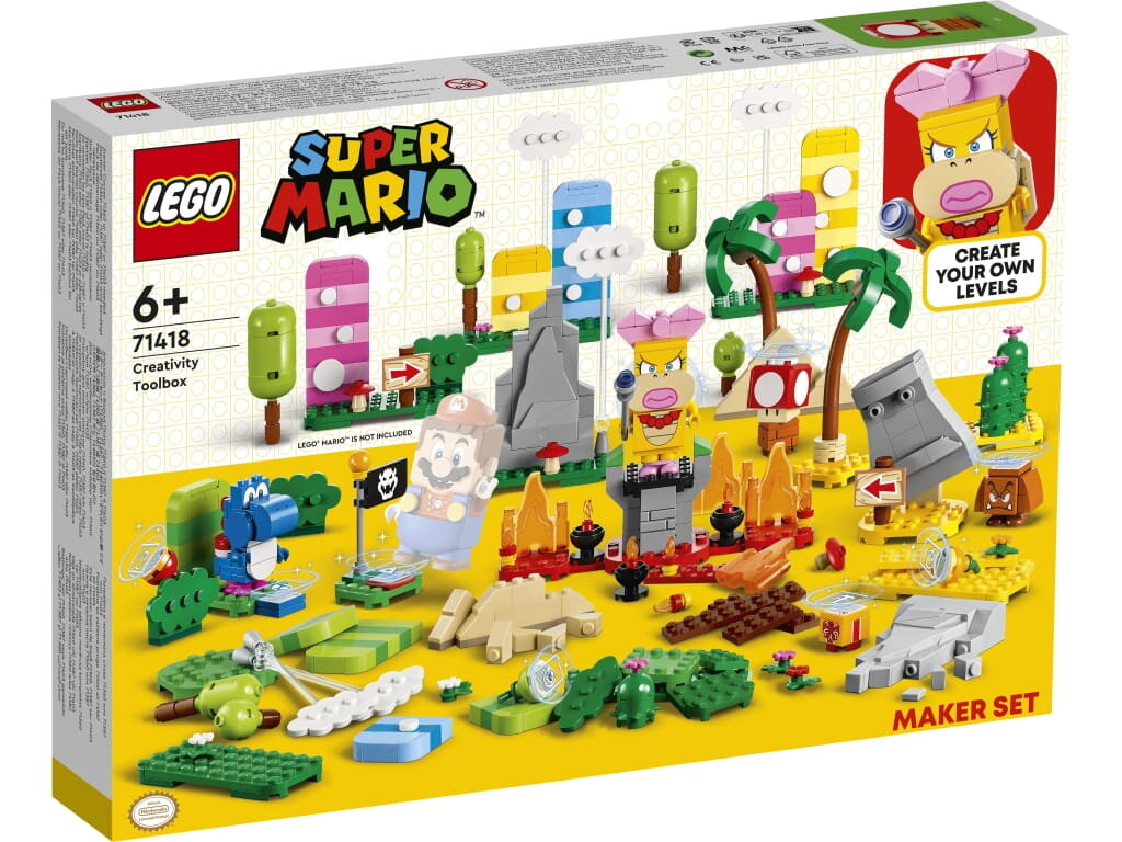 Klocki LEGO Super Mario Kreatywna skrzyneczka – zestaw twórcy (71418)
