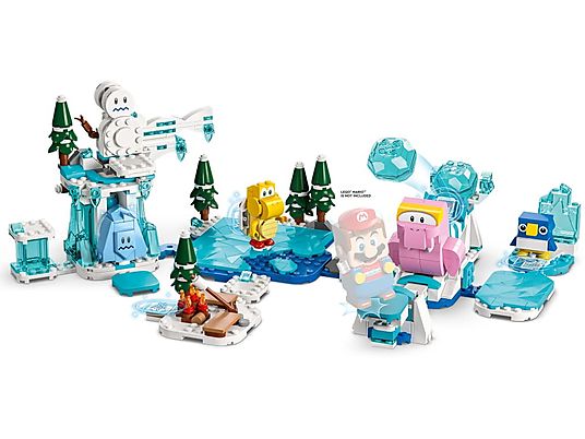 Klocki LEGO Super Mario - Śniegowa przygoda Fliprusa – zestaw rozszerzający (71417)