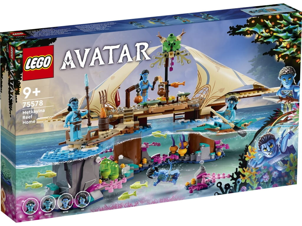 Klocki LEGO Avatar - Dom na rafie klanu Metkayina (75578)