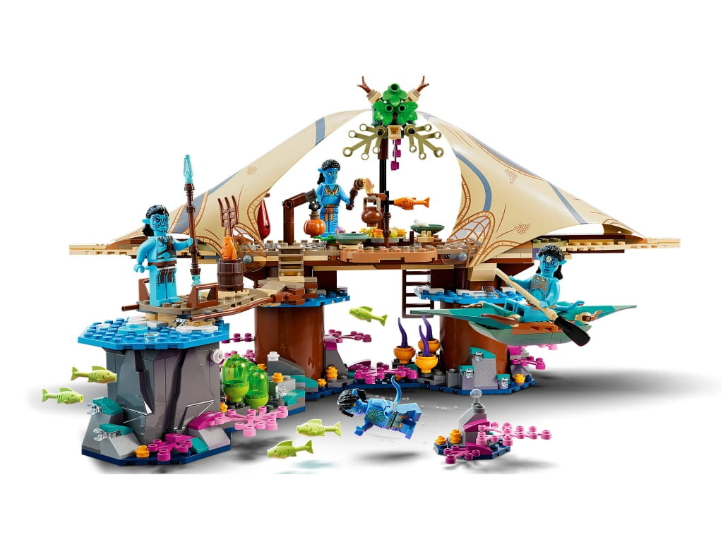 Klocki LEGO Avatar - Dom na rafie klanu Metkayina (75578)