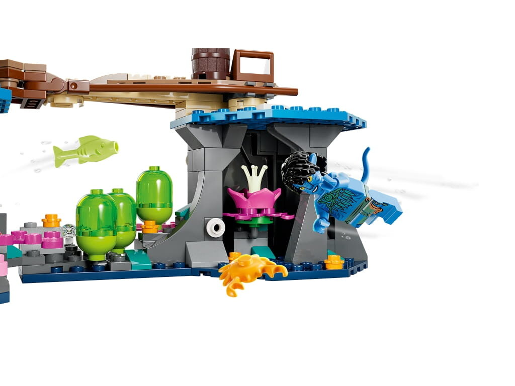 Klocki LEGO Avatar - Dom na rafie klanu Metkayina (75578)