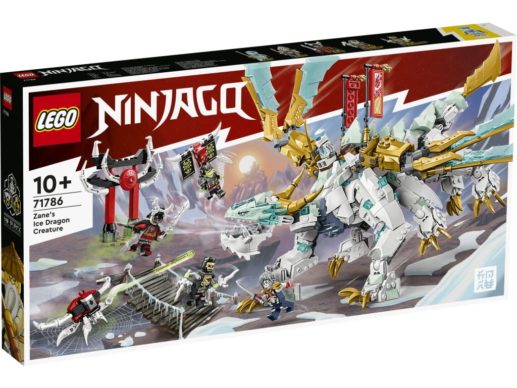 Klocki LEGO NINJAGO - Lodowy smok Zane’a (71786)