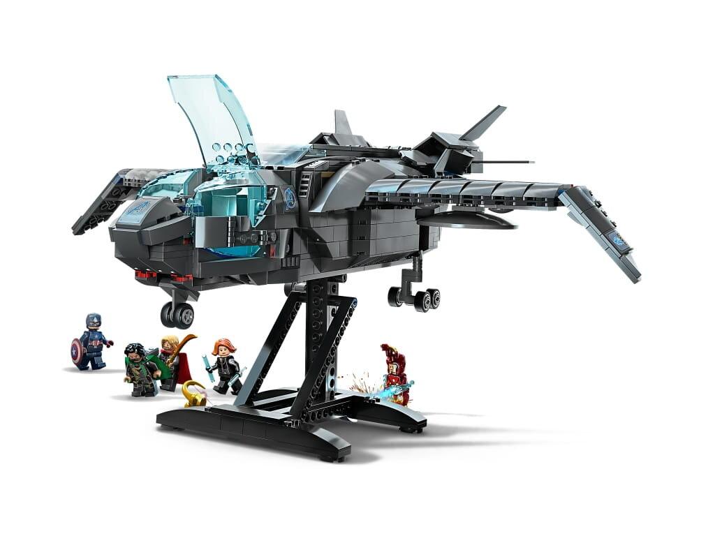 Klocki LEGO Marvel - Quinjet Avengersów (76248)