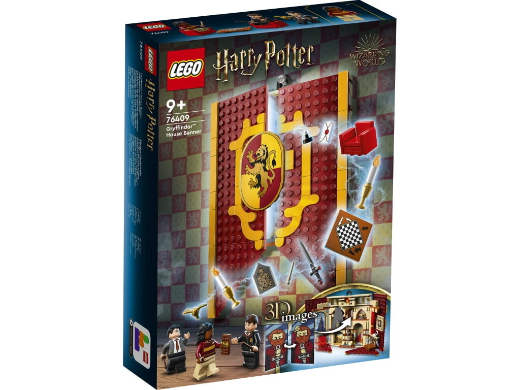Klocki LEGO Harry Potter Flaga Gryffindoru (76409)