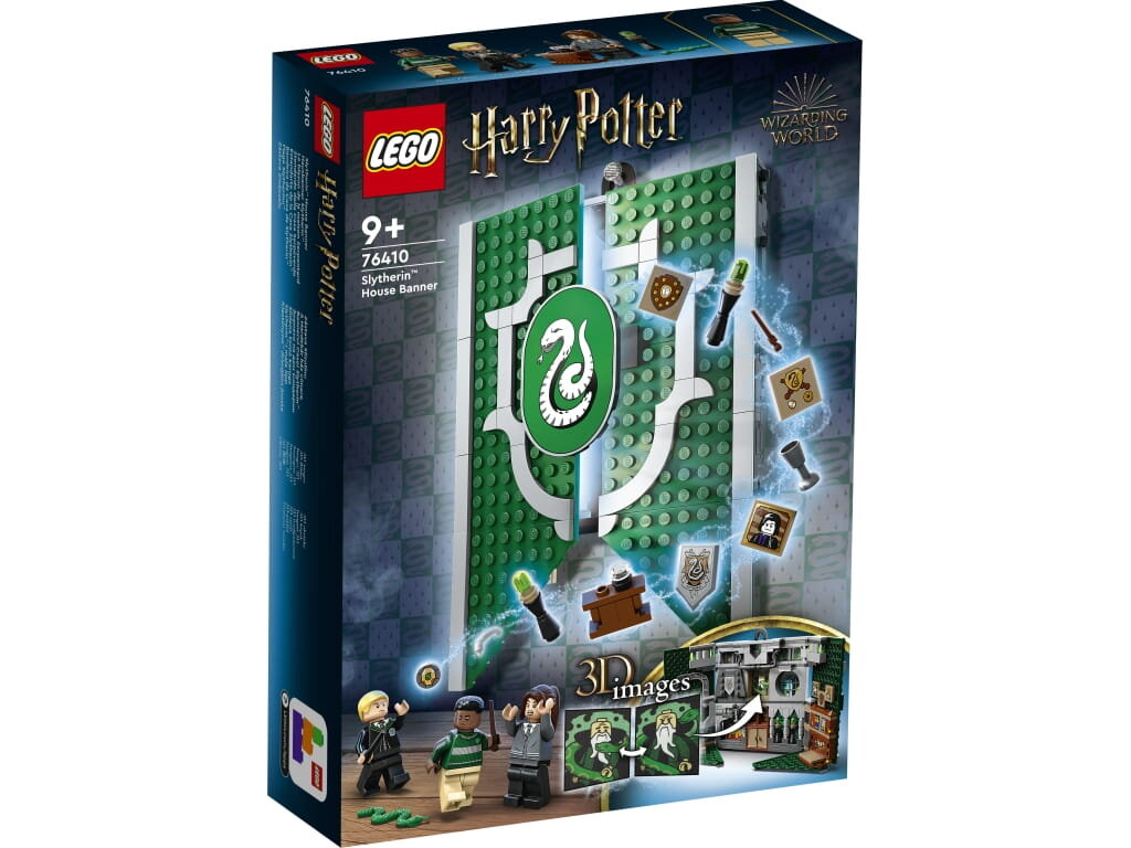 Klocki LEGO Harry Potter Flaga Slytherinu (76410)