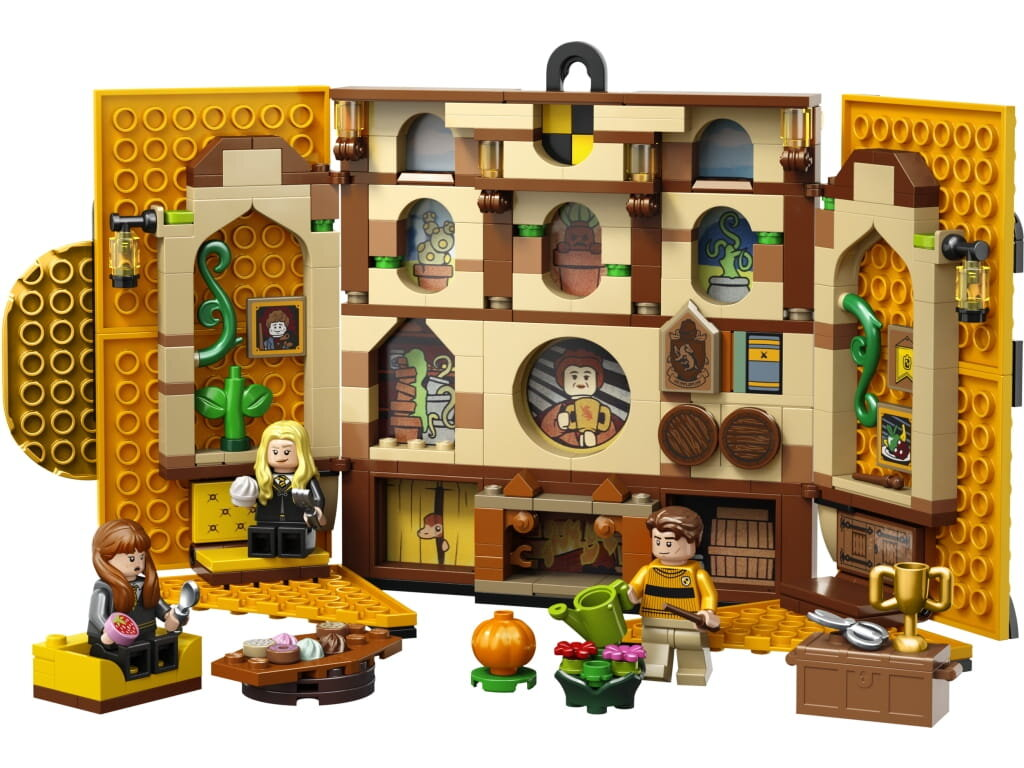 Klocki LEGO Harry Potter Flaga Hufflepuffu (76412)