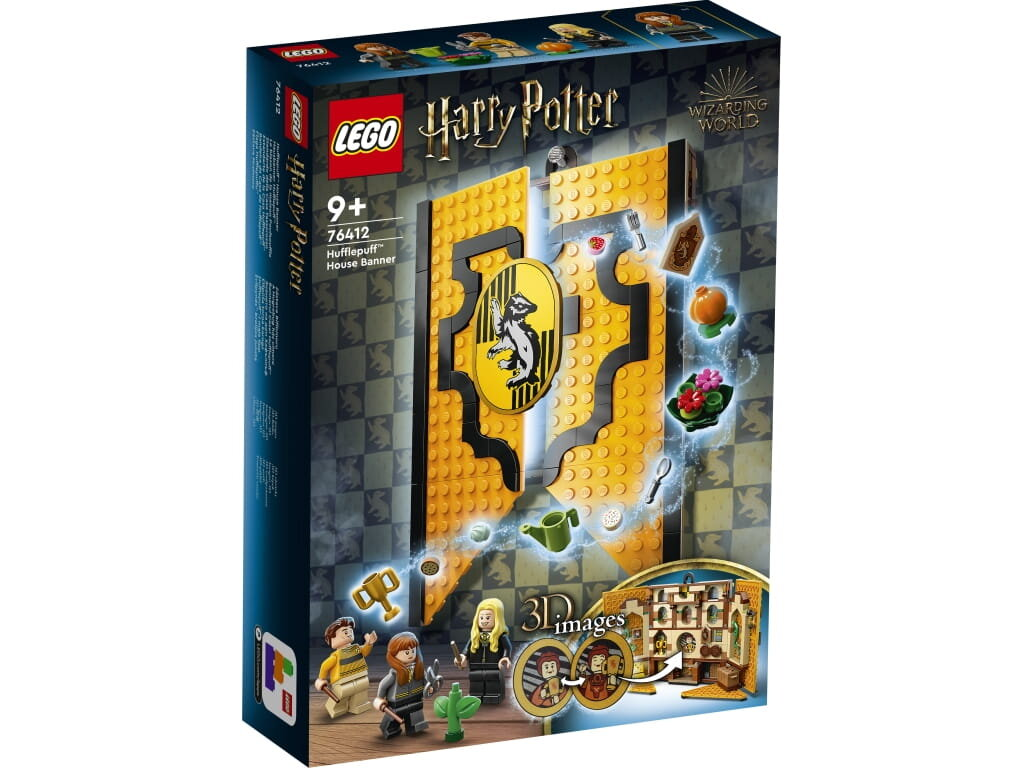 Klocki LEGO Harry Potter Flaga Hufflepuffu (76412)
