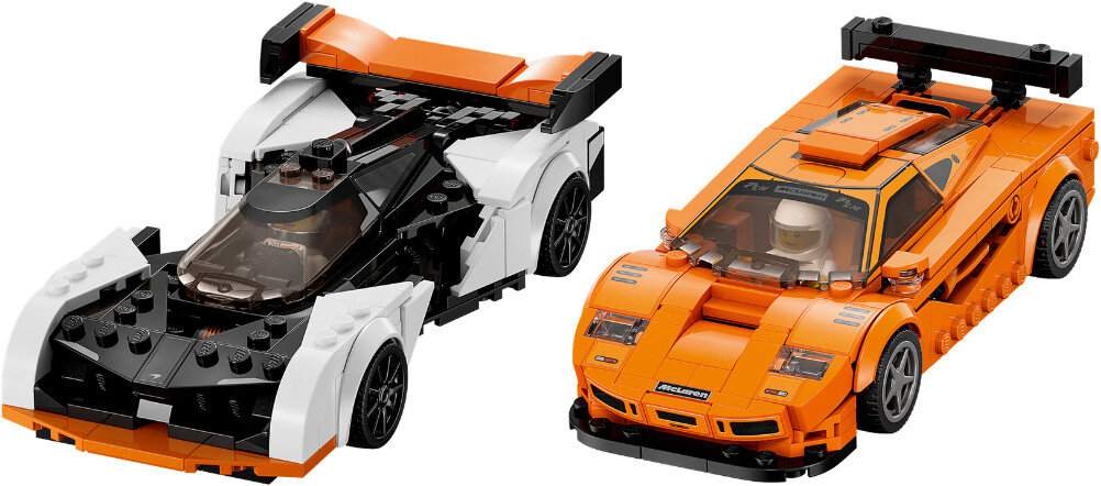 Klocki LEGO Speed Champions - McLaren Solus GT i McLaren F1 LM 76918