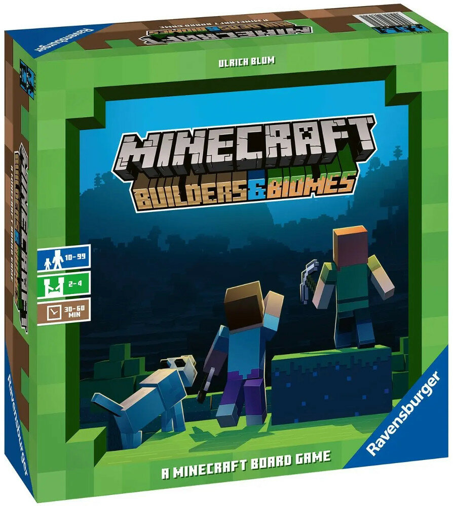Gra planszowa RAVENSBURGER Minecraft Builders & Biomes