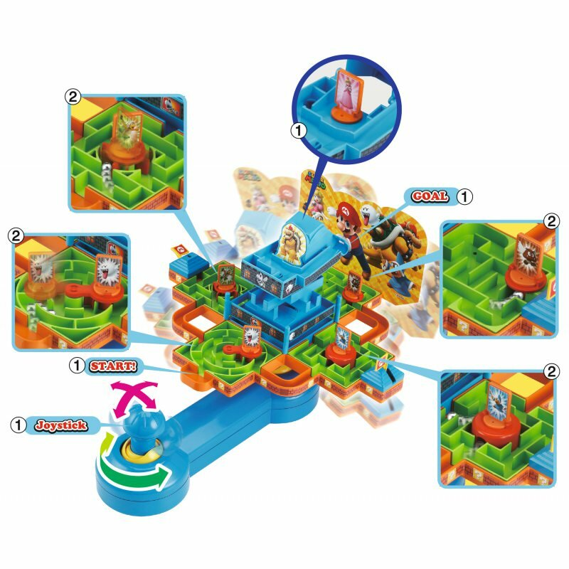 Gra planszowa EPOCH Super Mario Maze Game DX