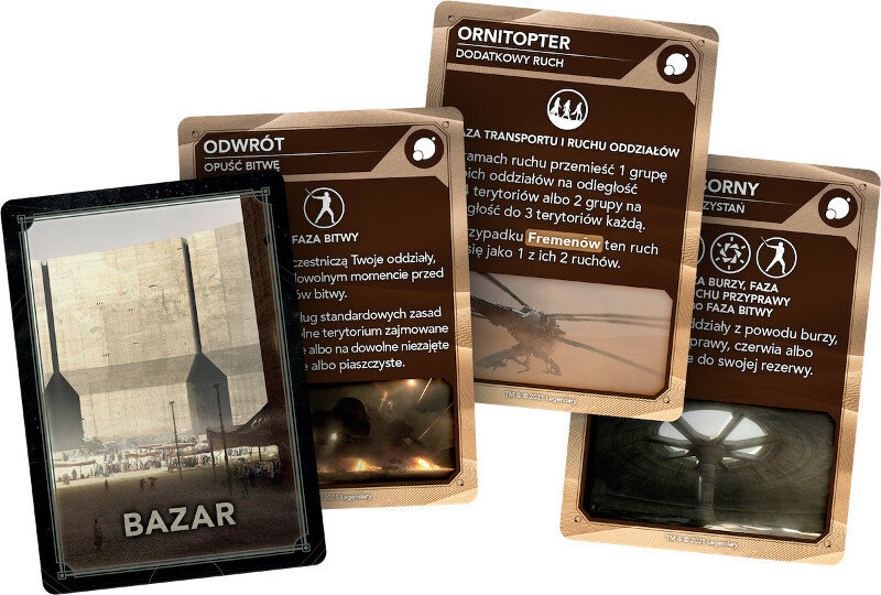 Gra planszowa REBEL Diuna Planeta intryg i konfliktów