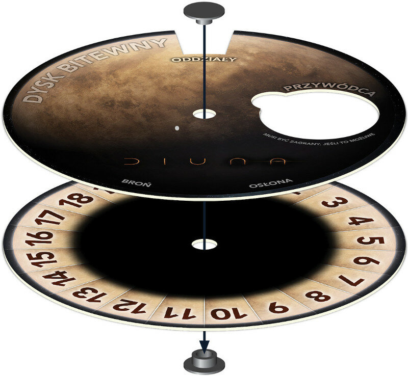 Gra planszowa REBEL Diuna Planeta intryg i konfliktów