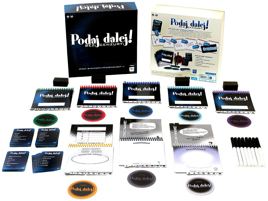Gra towarzyska REBEL Podaj dalej! Bez cenzury