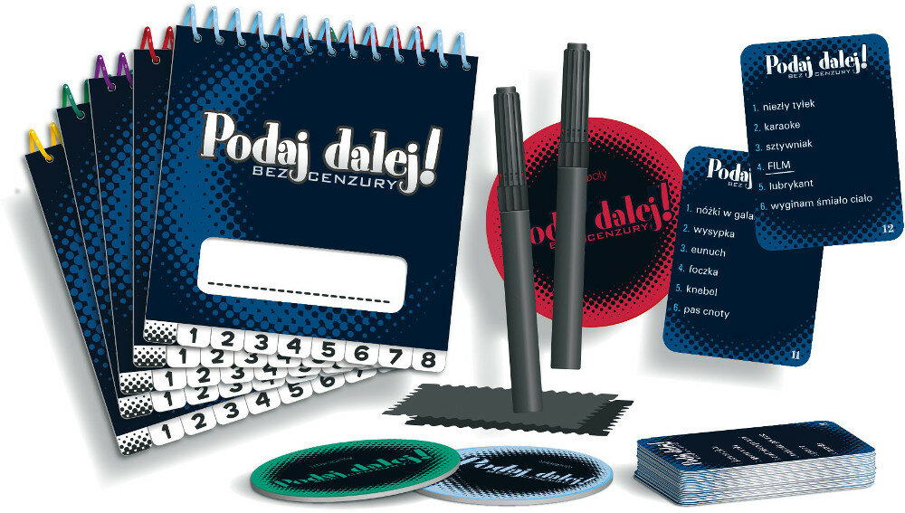 Gra towarzyska REBEL Podaj dalej! Bez cenzury