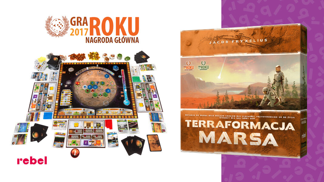 Gra planszowa REBEL Terraformacja Marsa